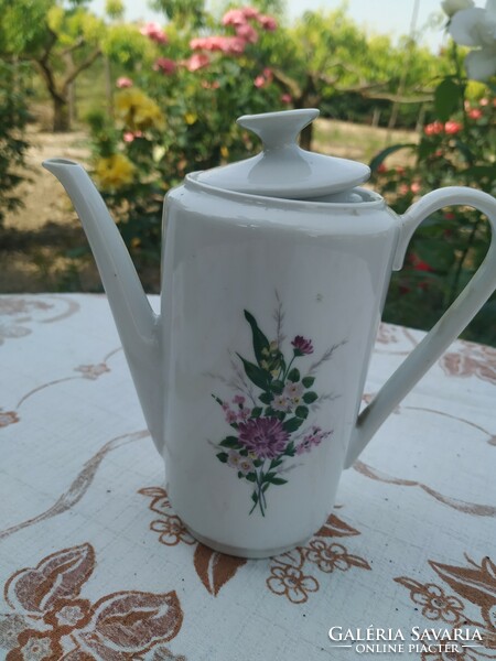 Porcelain kahla flower pattern coffee pot for sale!