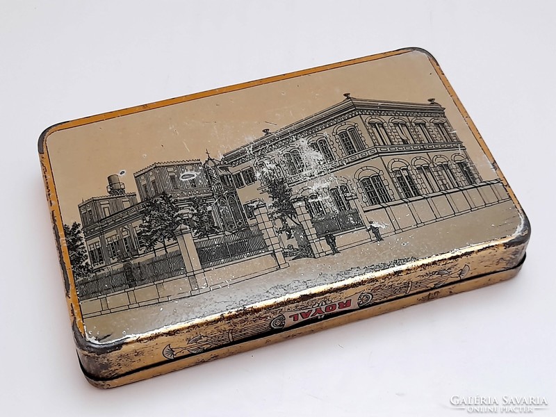 Antique cigarette box