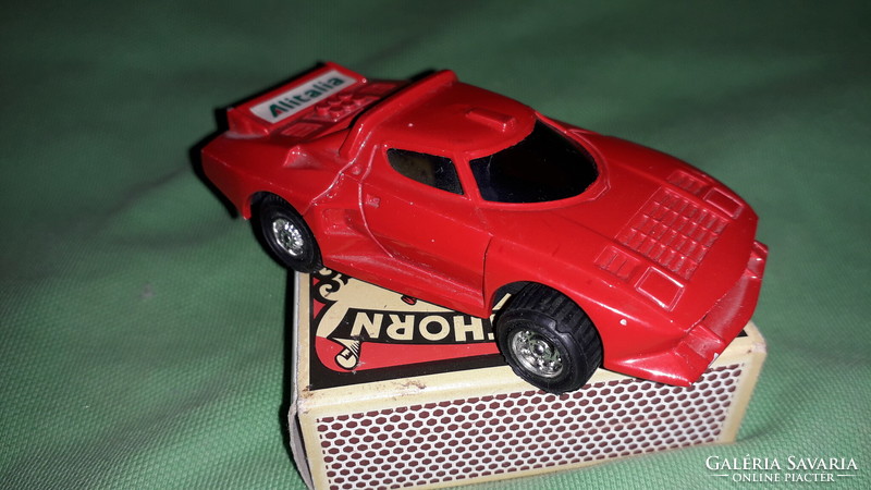 Old Italian metal lancia alitalia stratos rally monte carlo model 1:45 flawless according to collectors pictures