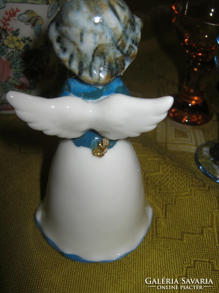 Porcelain angel bell