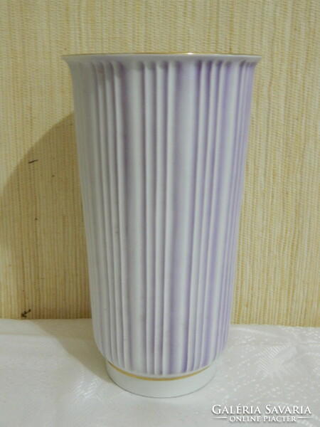 Retro raven house purple vase