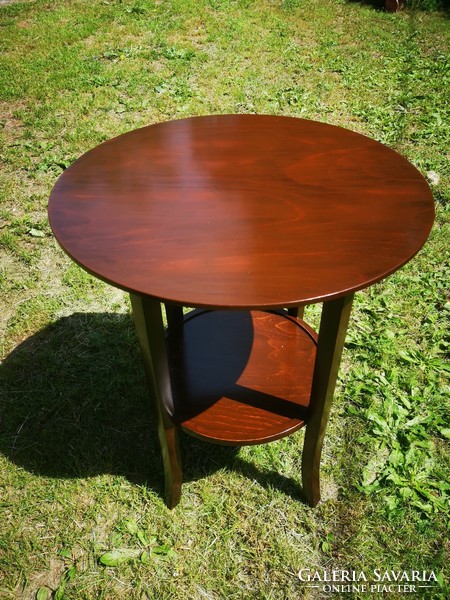 Antik Thonet asztal Lichtig gyönyörű állapot. Szalon, dohányzó reggeliző asztal Szecessziós Art Deco