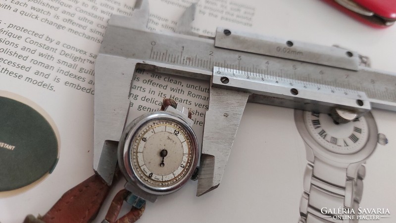 (K) antique doxa mechanical women's watch, not working, 2.2 cm without crown
