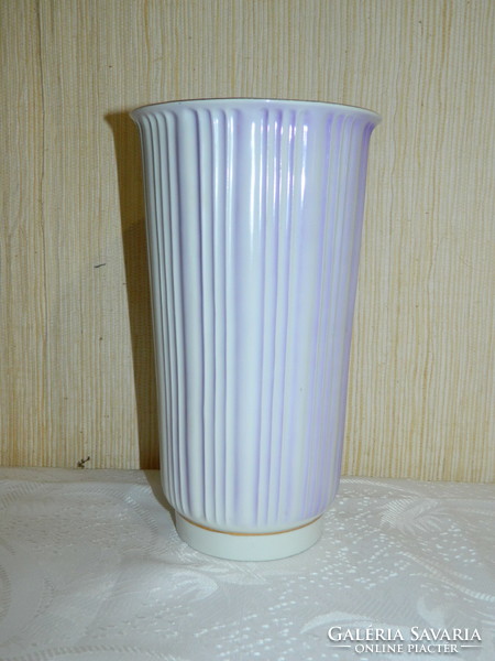 Retro raven house purple vase