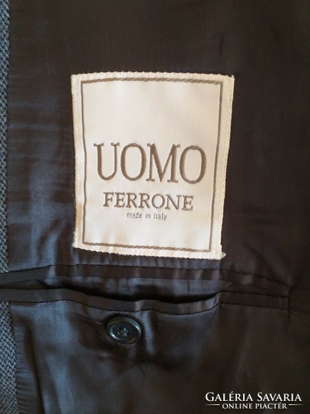 Uomo ferrone exclusive Tasmanian wool suit