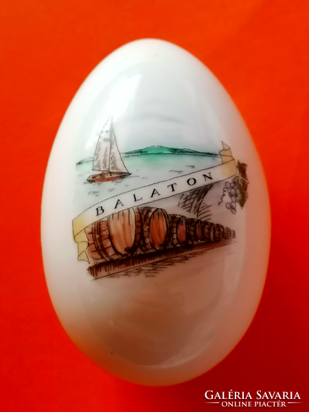 A very rare Aquincumi Balaton souvenir egg