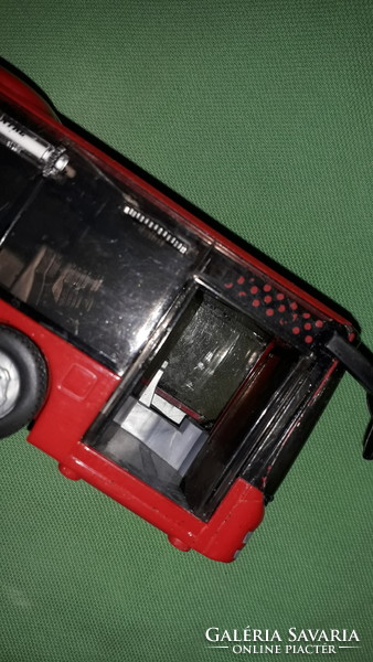 Very nice realtoy red plastic articulated bus 45 cm according to the pictures