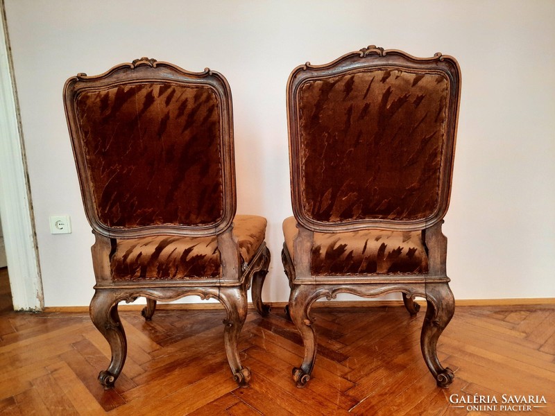 Neo-baroque chairs (2 pcs.)