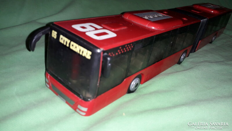 Very nice realtoy red plastic articulated bus 45 cm according to the pictures