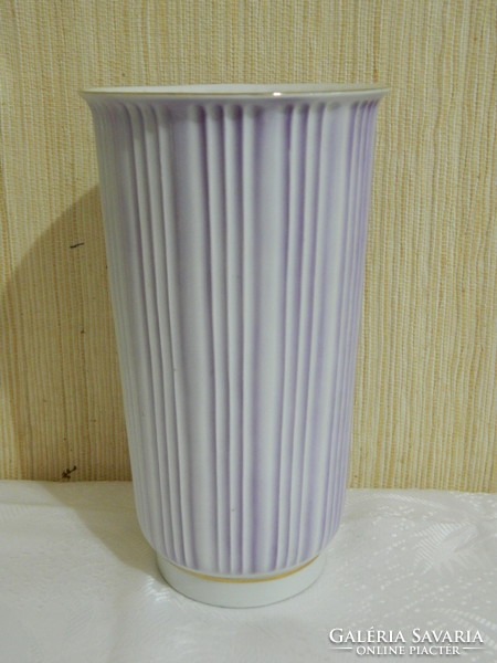 Retro raven house purple vase