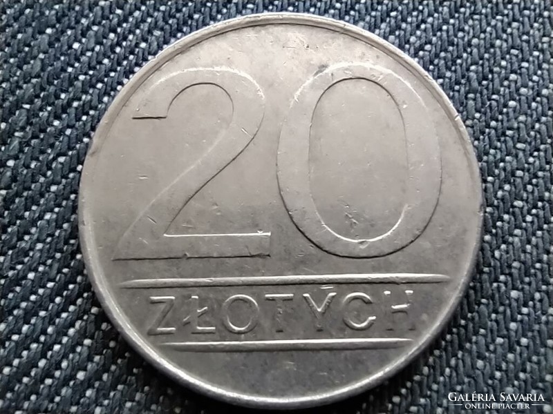 Lengyelország 20 Zloty 1985 MW (id33547)