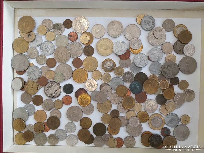 586 Gram mixed coins (no: 23/2.)