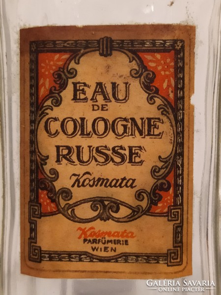 Eau de cologne Russe Kosmata, nagyon régi