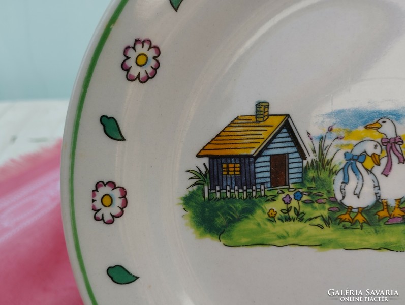 English fabulous porcelain cookie plate