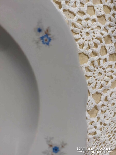 Zsolnay, blue floral, tableware, incomplete