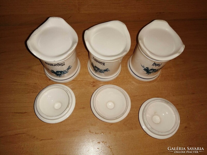 Ceramic spice container - 3 in one (27/d)
