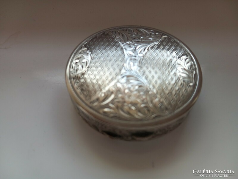 Antik ezüst pudrié/szelence