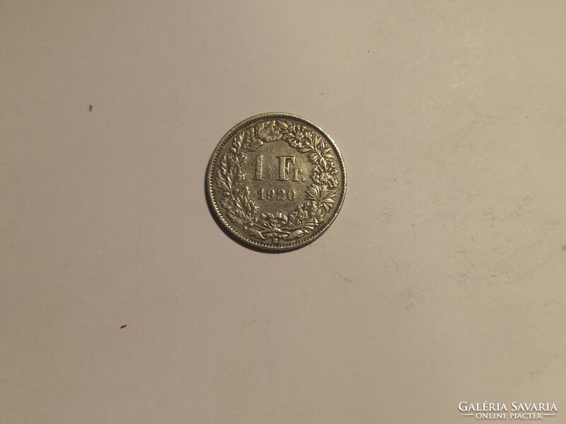 1 franc from 1920