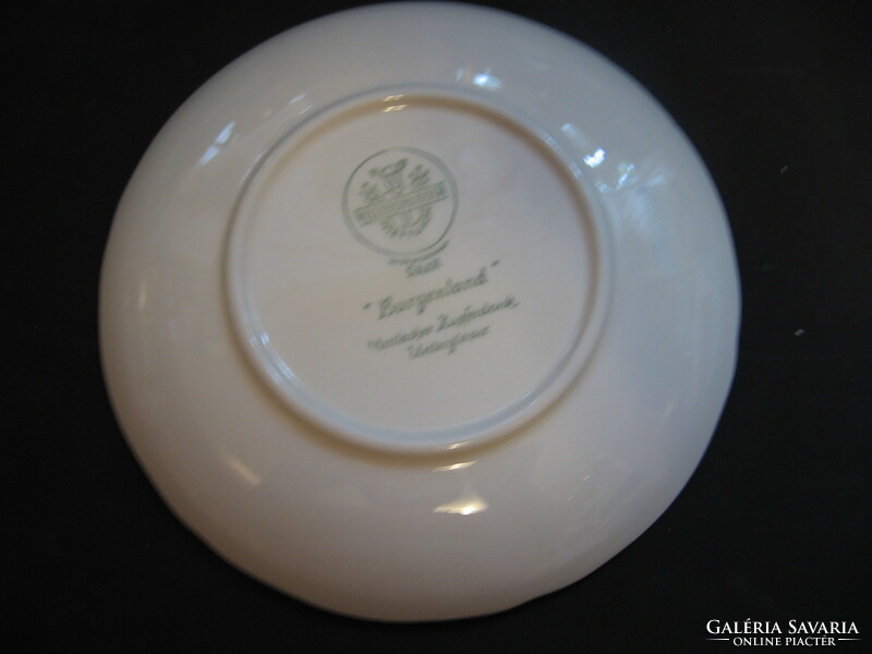 Villeroy & bock saar burgerland blue coaster small plate