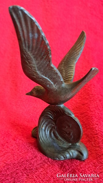 Sirály madaras bronz szobor (L3870)