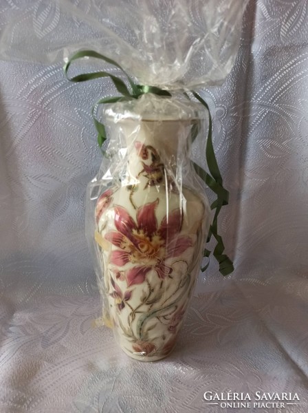 New Zsolnay 27 cm orchid vase