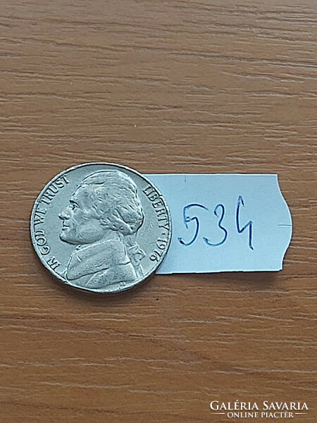 USA 5 Cent 1976 Jefferson 534.