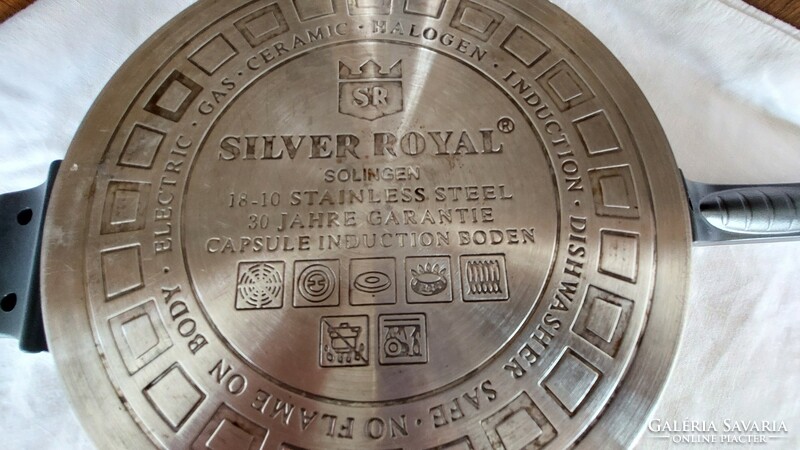 Silver Royal Solingen rozsdamentes 5 részes edénykészlet