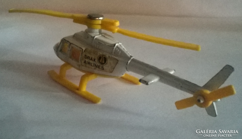 James bond helicopter drax airlines corgi juniors 1970s made in gt britain