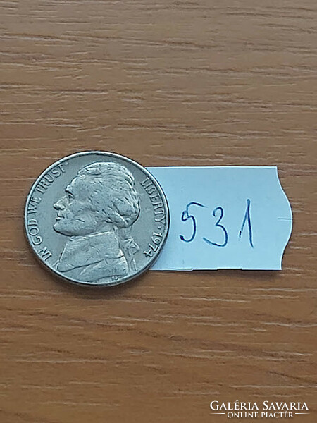 USA 5 CENT 1974 JEFFERSON  531.