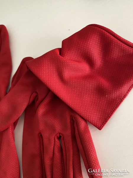 Beautiful red gloves
