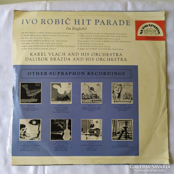Ivo robi - hit parade vinyl LP for sale!