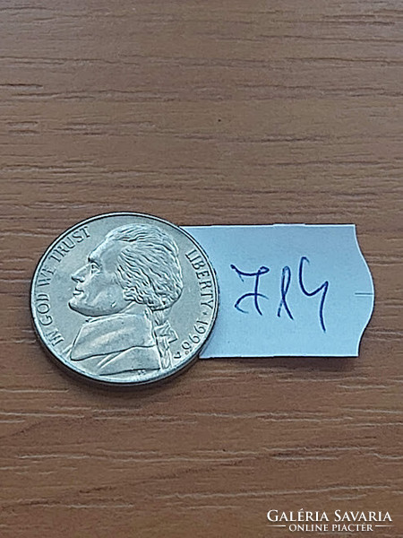 USA 5 cents 1996 d, jefferson 714.