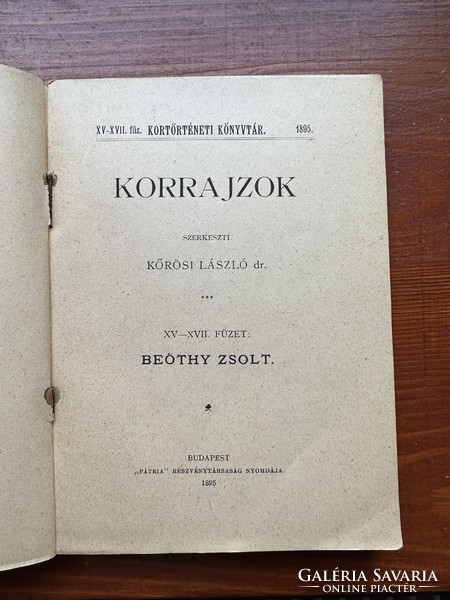 Korrajzok XV-XVII füzet 1895