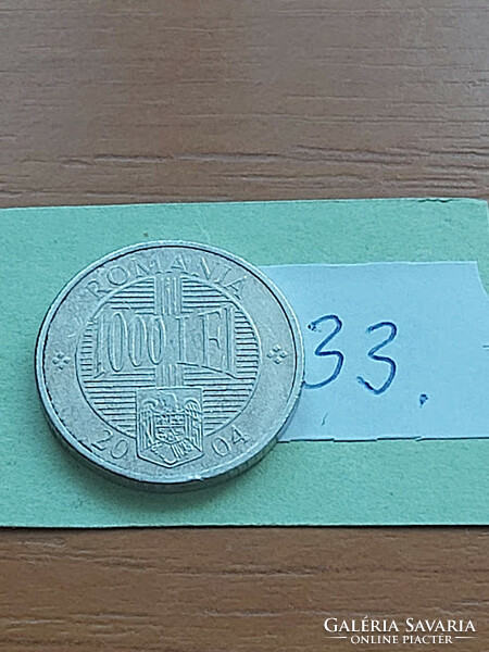 Romania 1000 lei 2004 alu. 33.