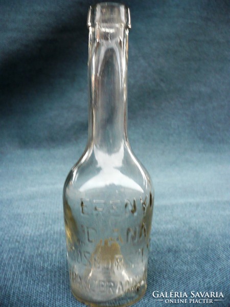 Old 1 dl Erényi diana salted wine bottle