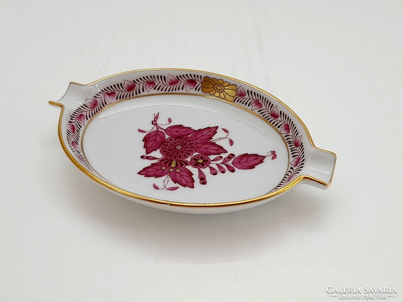 Appony pattern purple ashtray from Herend