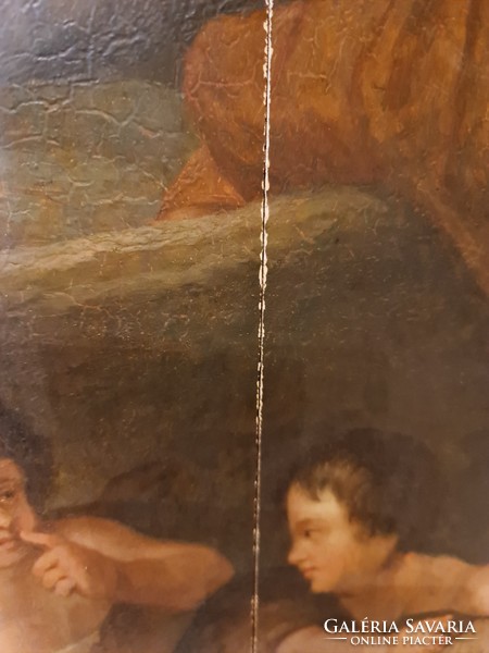 18-19. századi fára festett festmény