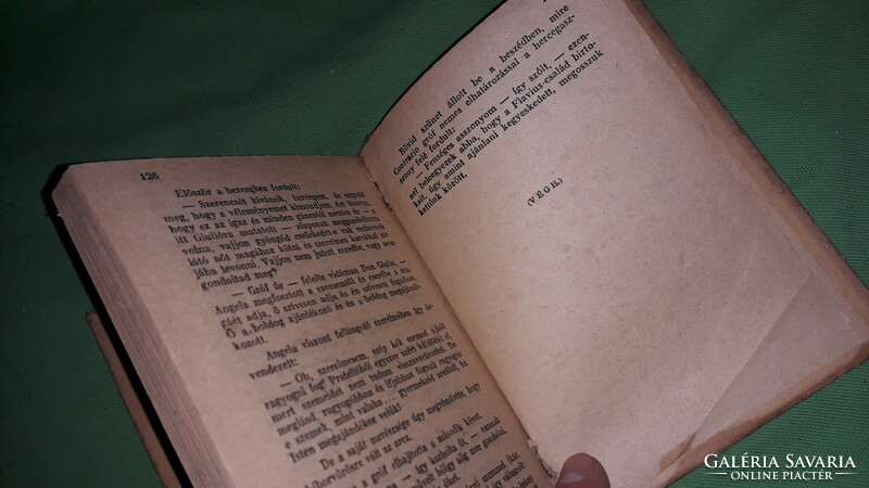 1930 cca.Meyer Conrád Ferdinánd:Borgia Angéla REGÉNY RITKA könyv a képek szerint TOLNAI