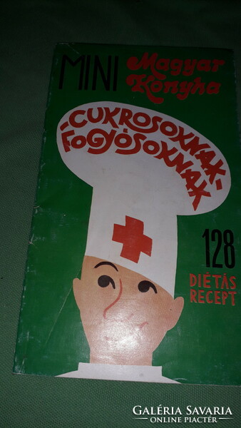 1981. Béla Gombai: diet mini Hungarian kitchen diet book according to the pictures cf