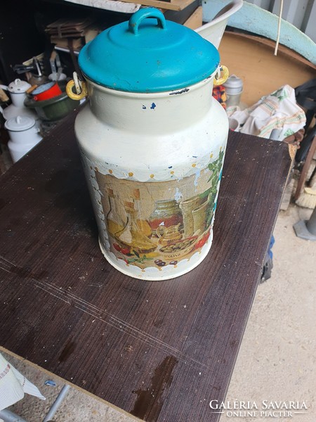 3L enamel milk jug