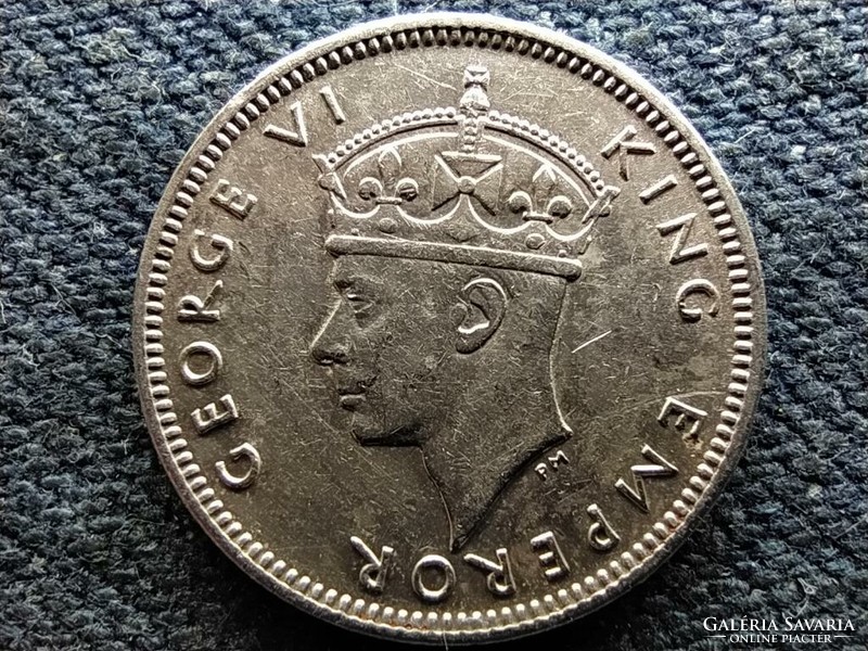 Fiji vi. György (1936-1952) .900 Silver 6 pence 1943 s (id68703)