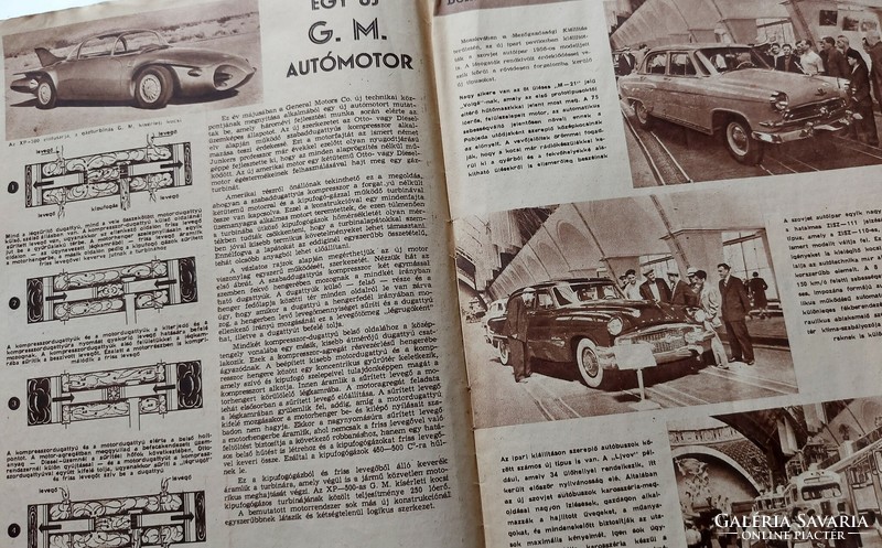 Ritka! Auto-Motor magazin 1956. július 1.