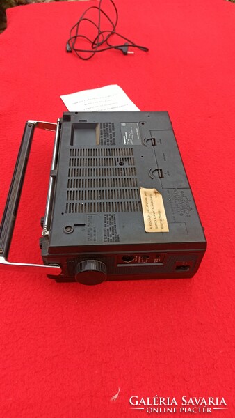 Panasonic radio tape recorder