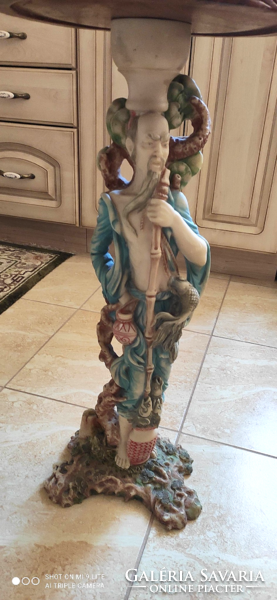 Asian East Chinese Fisherman Flower Stand 60 cm high