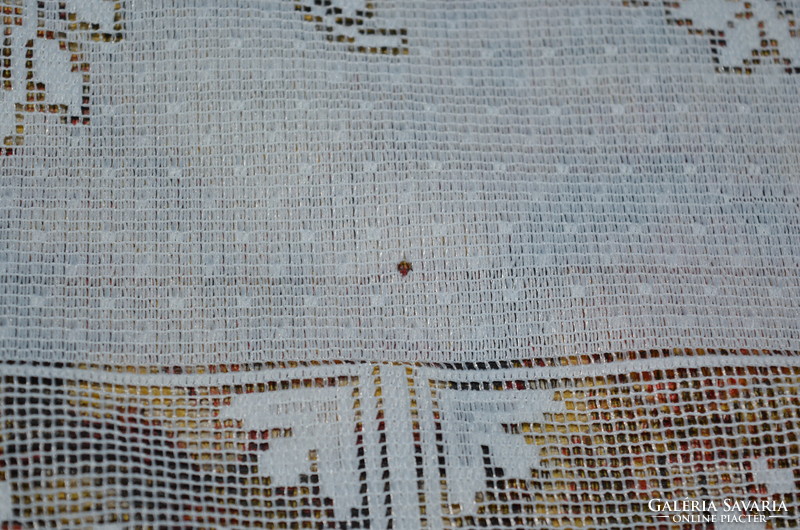 Large machine lace tablecloth ( 248 x 154 ) ( dbz 00127 )