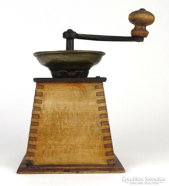 1N296 antique mg kitchen trapeze coffee grinder