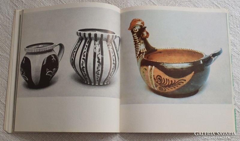 Sándor Katona, master of folk art, pottery, ceramic works, advertising booklet, presentation material, 70s