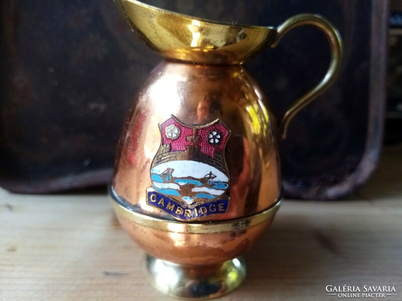 Small copper jug; cambridge 