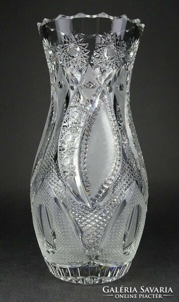 1N304 large crystal vase flower vase 25.5 Cm