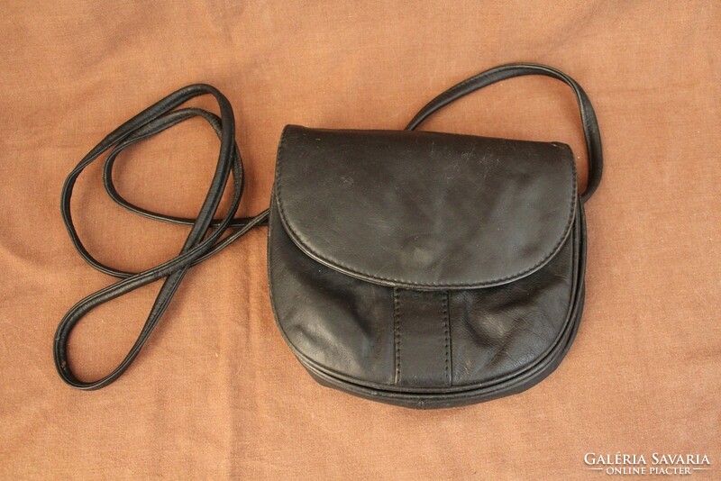 Women's leather small shoulder bag